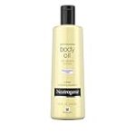 Neutrogena Fragrance-Free Lightweight Body Oil for Dry Skin, Sheer Moisturizer in Light Sesame Formula, 8.5 fl. oz